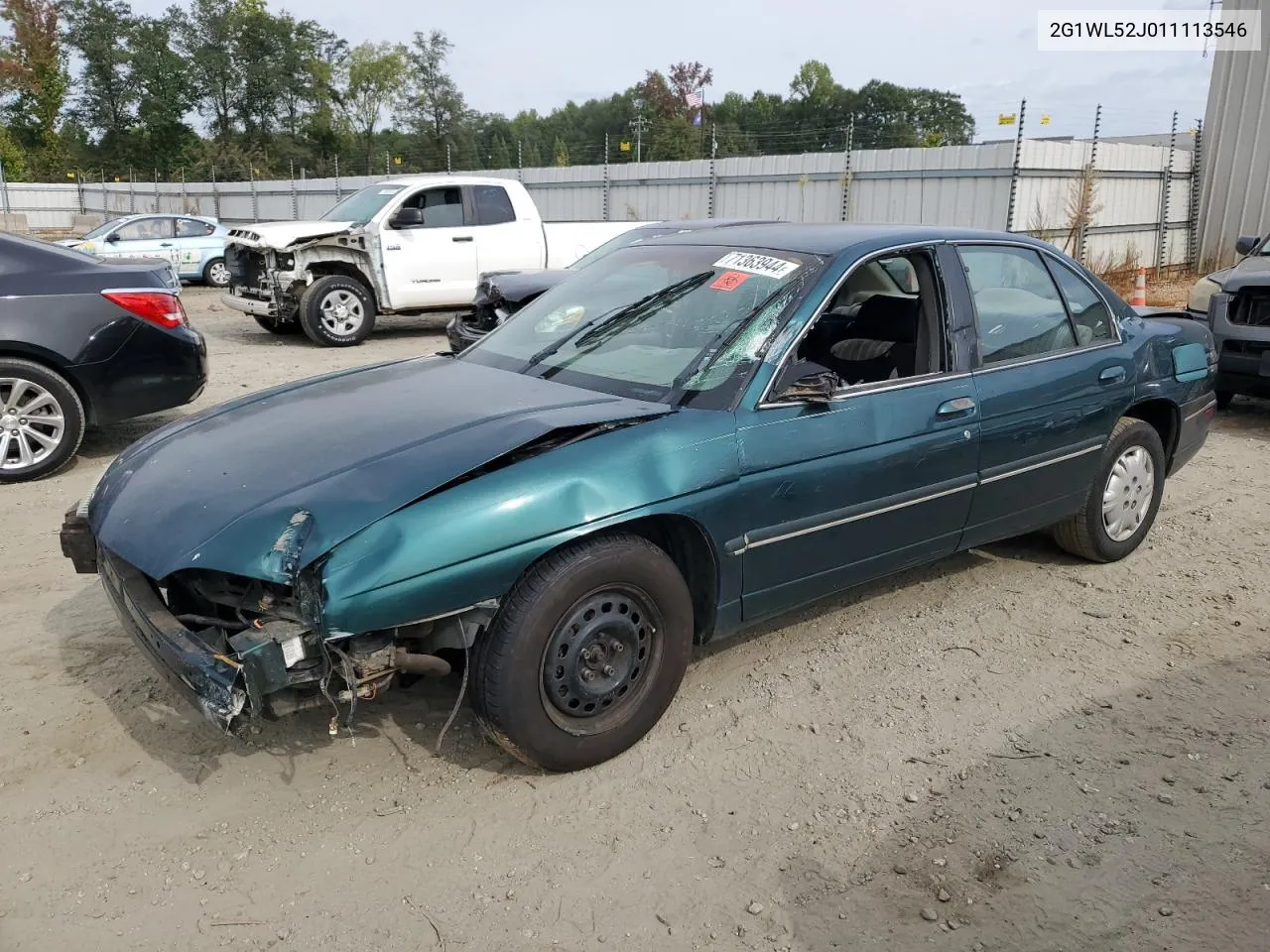 2001 Chevrolet Lumina VIN: 2G1WL52J011113546 Lot: 71363944