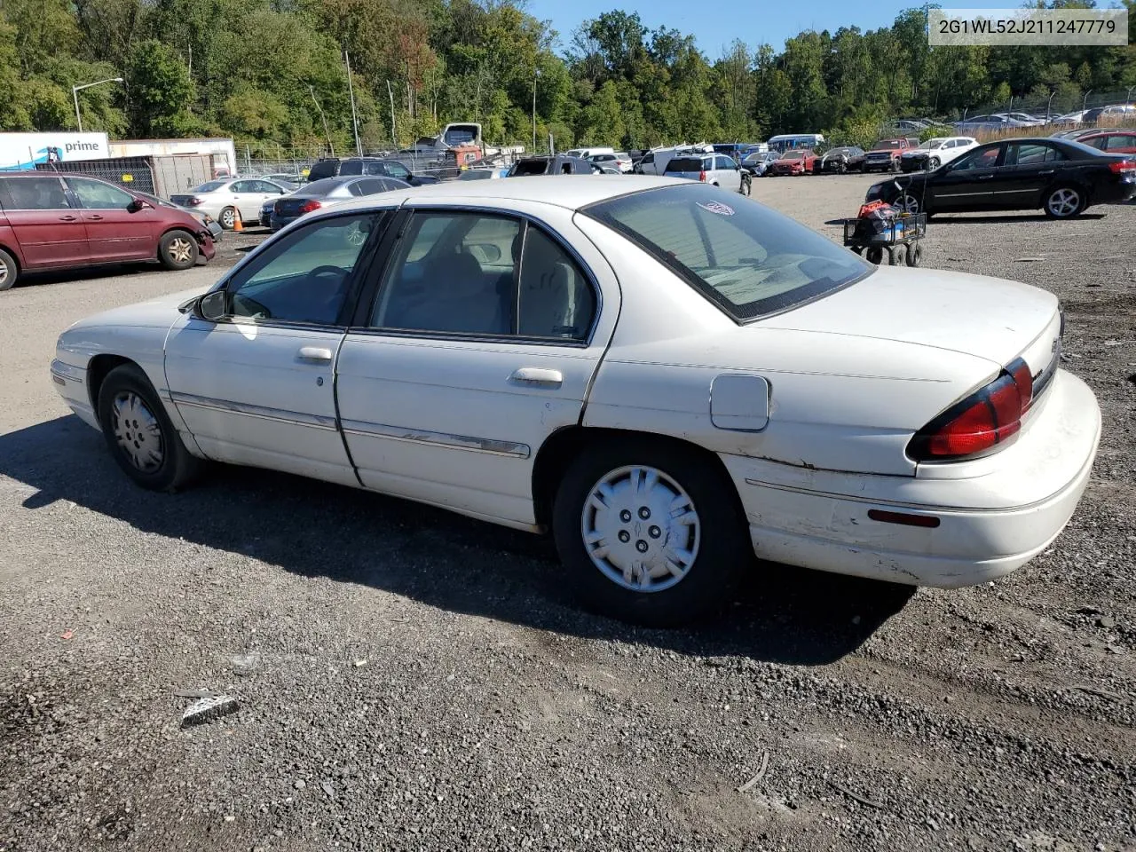 2001 Chevrolet Lumina VIN: 2G1WL52J211247779 Lot: 74907734