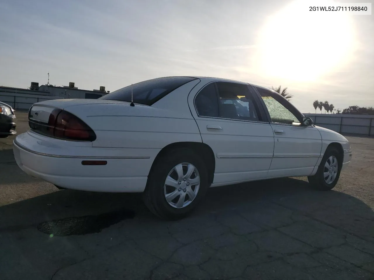 2001 Chevrolet Lumina VIN: 2G1WL52J711198840 Lot: 78439314