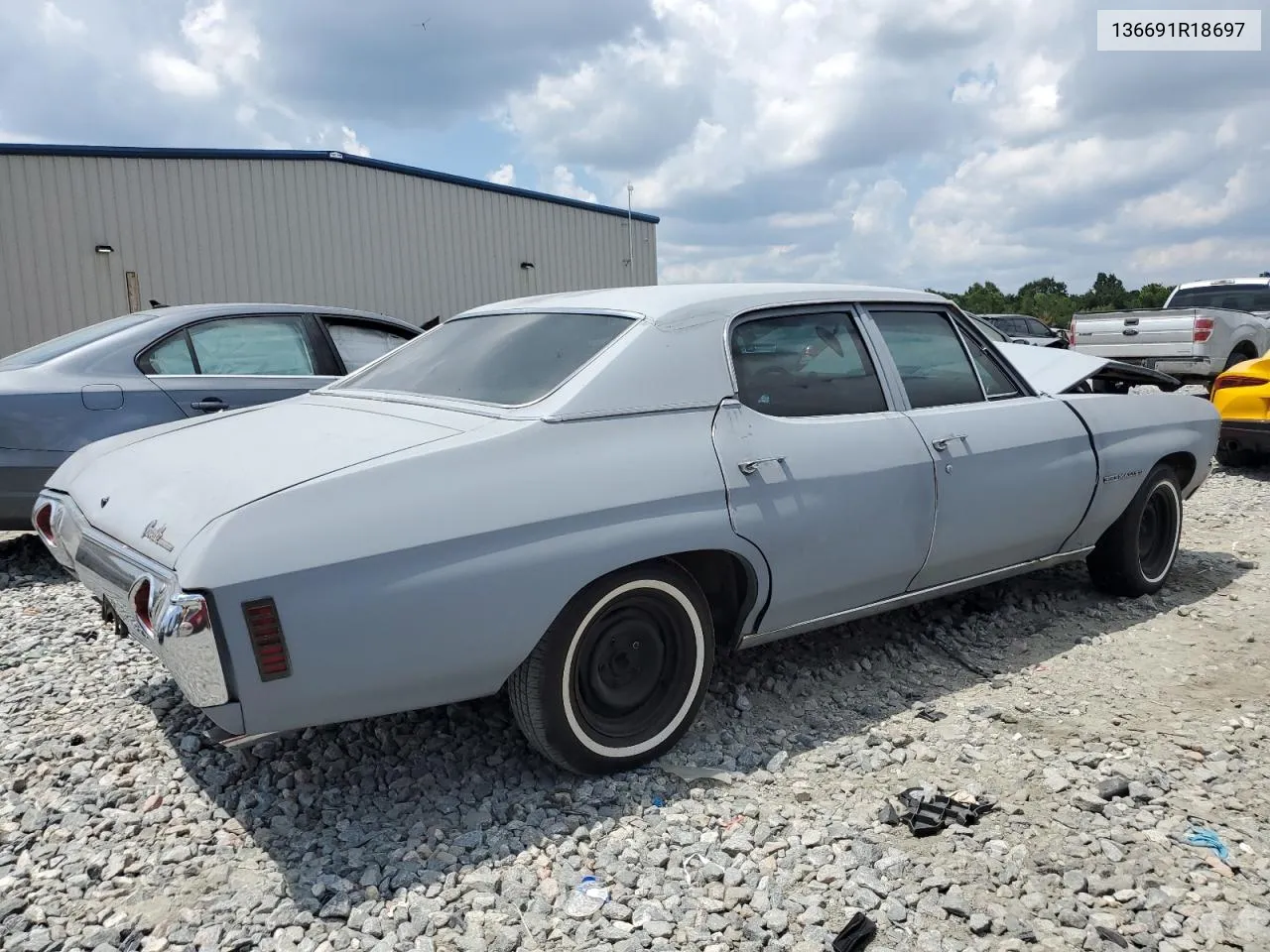 1971 Chevrolet Malibu Cla VIN: 136691R18697 Lot: 67020554