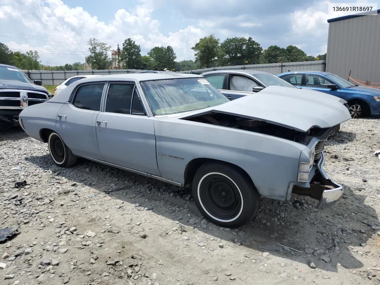 1971 Chevrolet Malibu Cla VIN: 136691R18697 Lot: 67020554