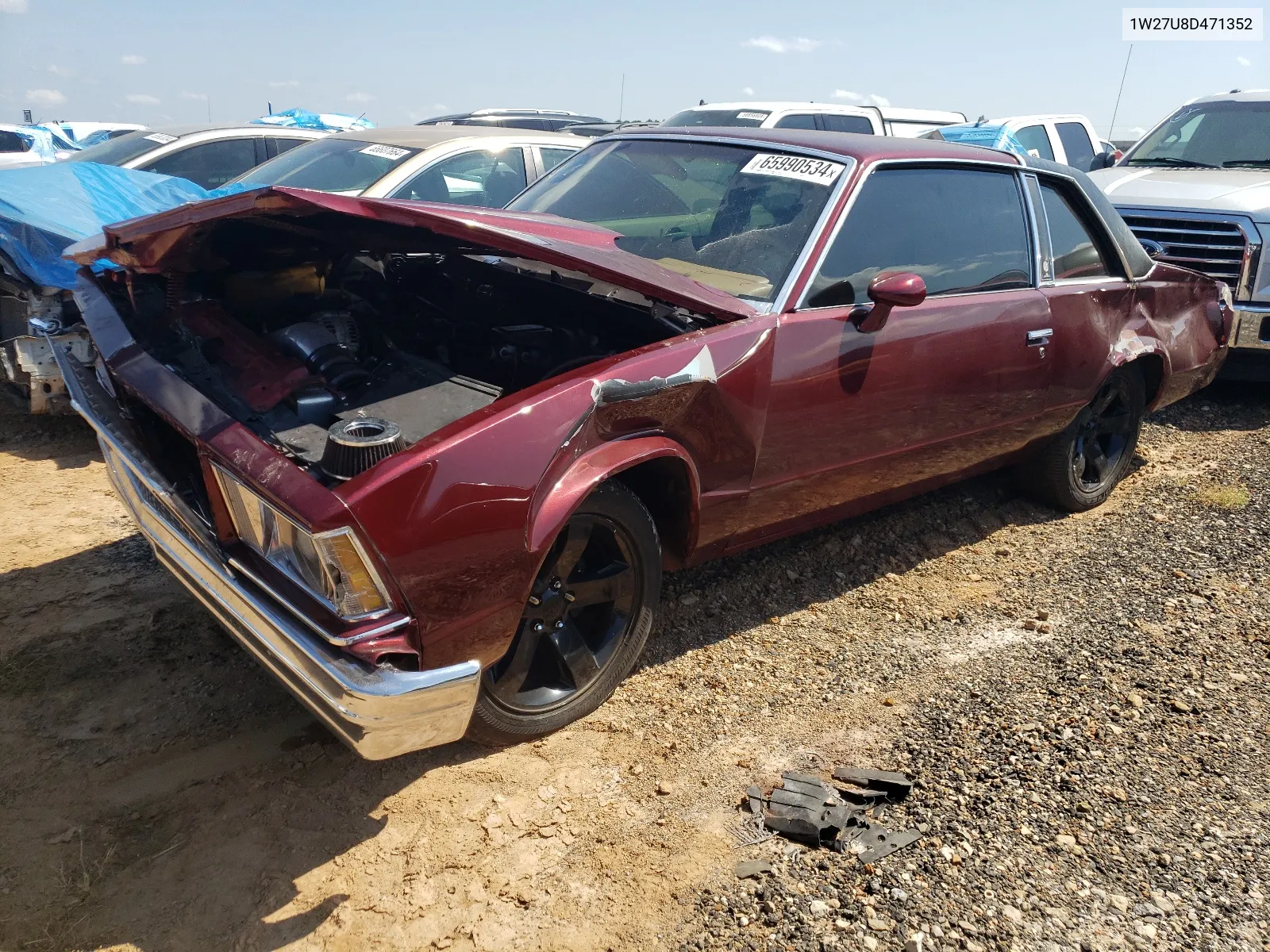 1978 Chevrolet Malibu VIN: 1W27U8D471352 Lot: 65990534