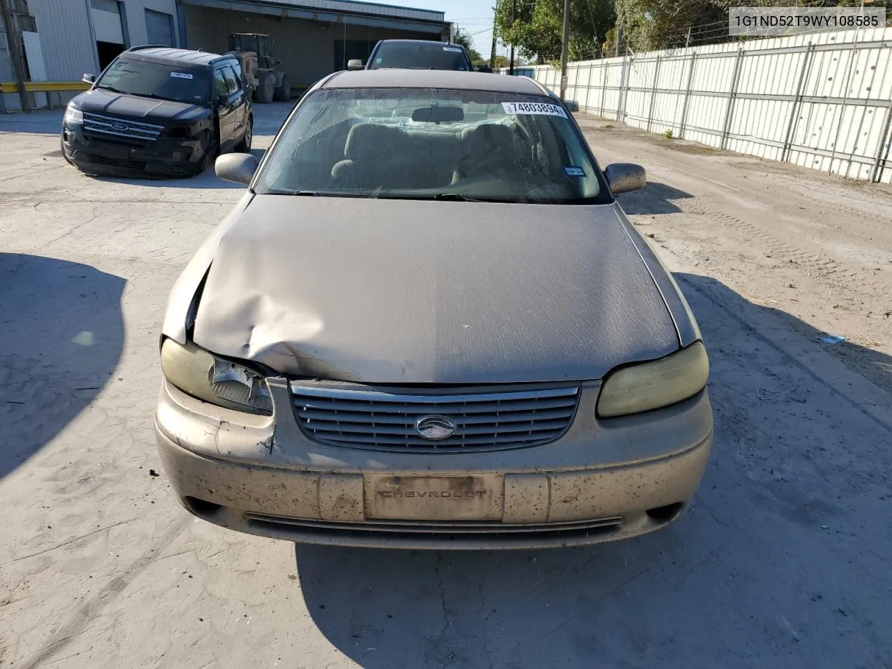 1998 Chevrolet Malibu VIN: 1G1ND52T9WY108585 Lot: 74803894