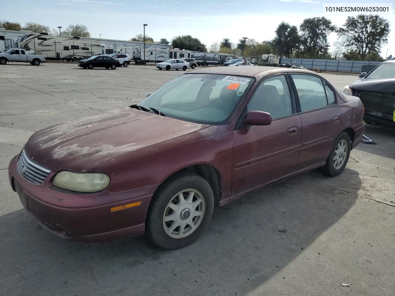 1998 Chevrolet Malibu Ls VIN: 1G1NE52M0W6253001 Lot: 80629834