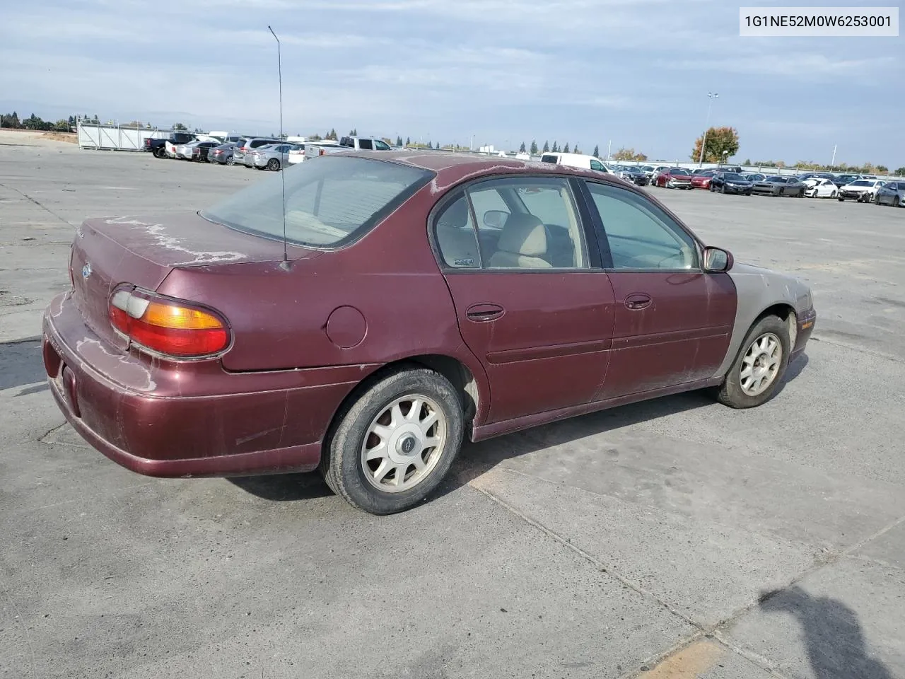 1998 Chevrolet Malibu Ls VIN: 1G1NE52M0W6253001 Lot: 80629834