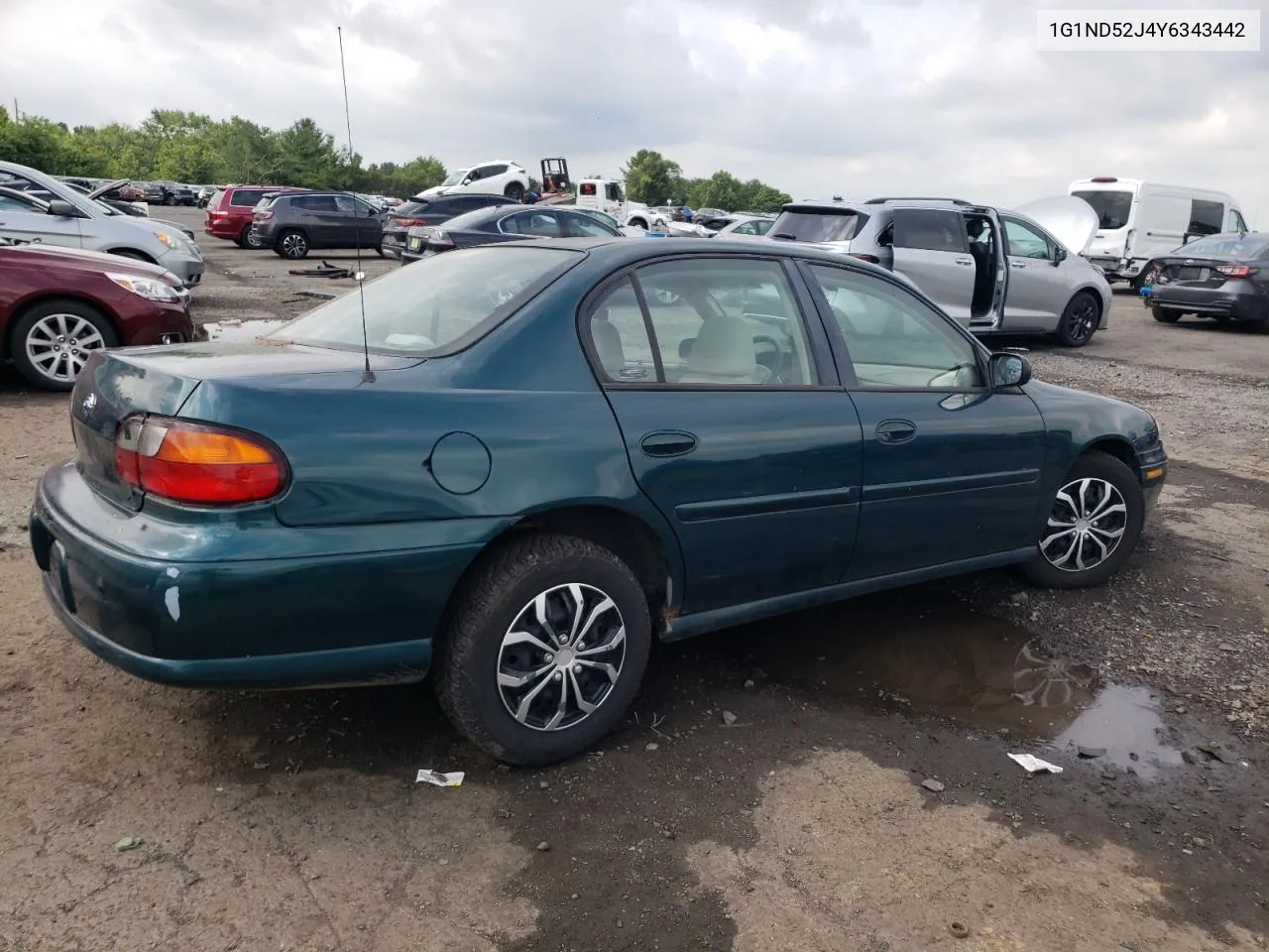 2000 Chevrolet Malibu VIN: 1G1ND52J4Y6343442 Lot: 62393214