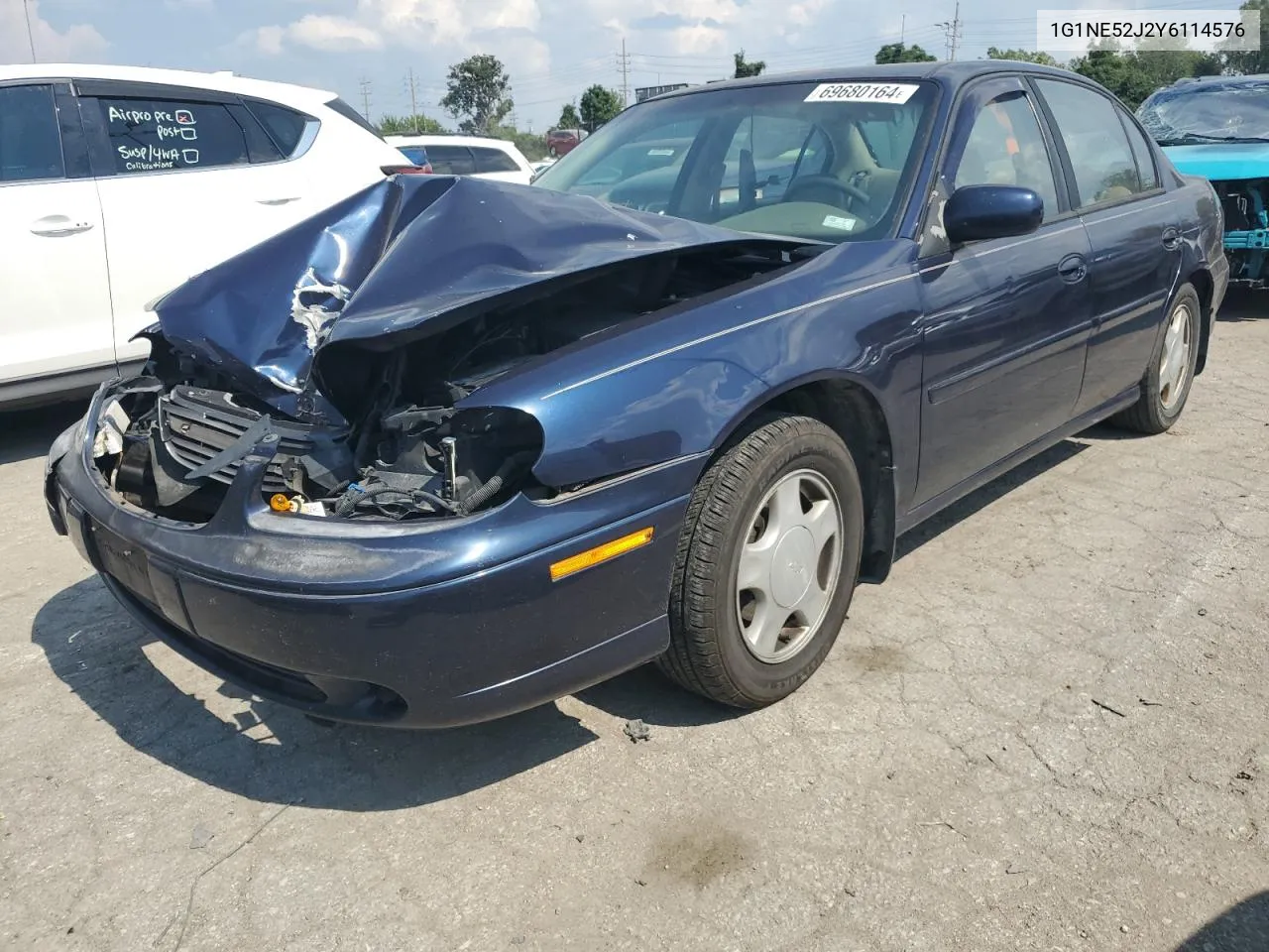 2000 Chevrolet Malibu Ls VIN: 1G1NE52J2Y6114576 Lot: 69680164