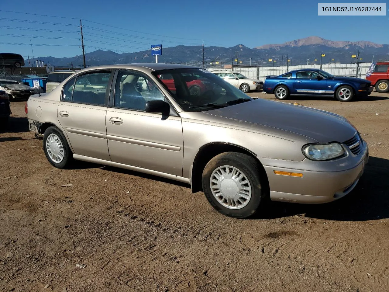 2000 Chevrolet Malibu VIN: 1G1ND52J1Y6287444 Lot: 72386714