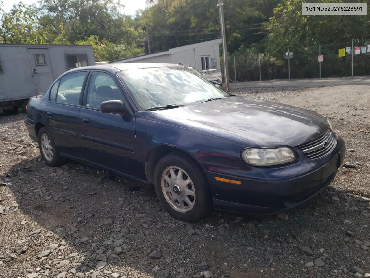 2000 Chevrolet Malibu VIN: 1G1ND52J2Y6223591 Lot: 74291184