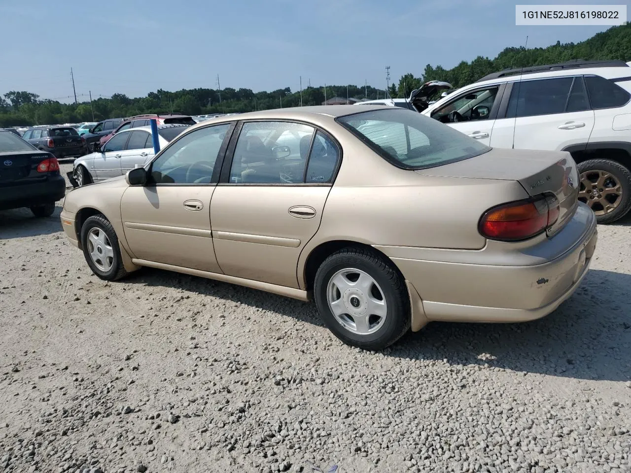 2001 Chevrolet Malibu Ls VIN: 1G1NE52J816198022 Lot: 59305444