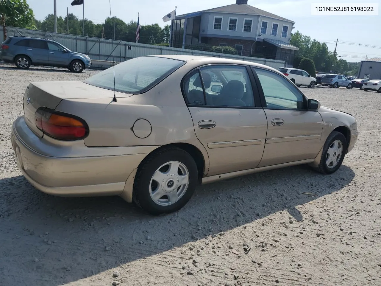 2001 Chevrolet Malibu Ls VIN: 1G1NE52J816198022 Lot: 59305444