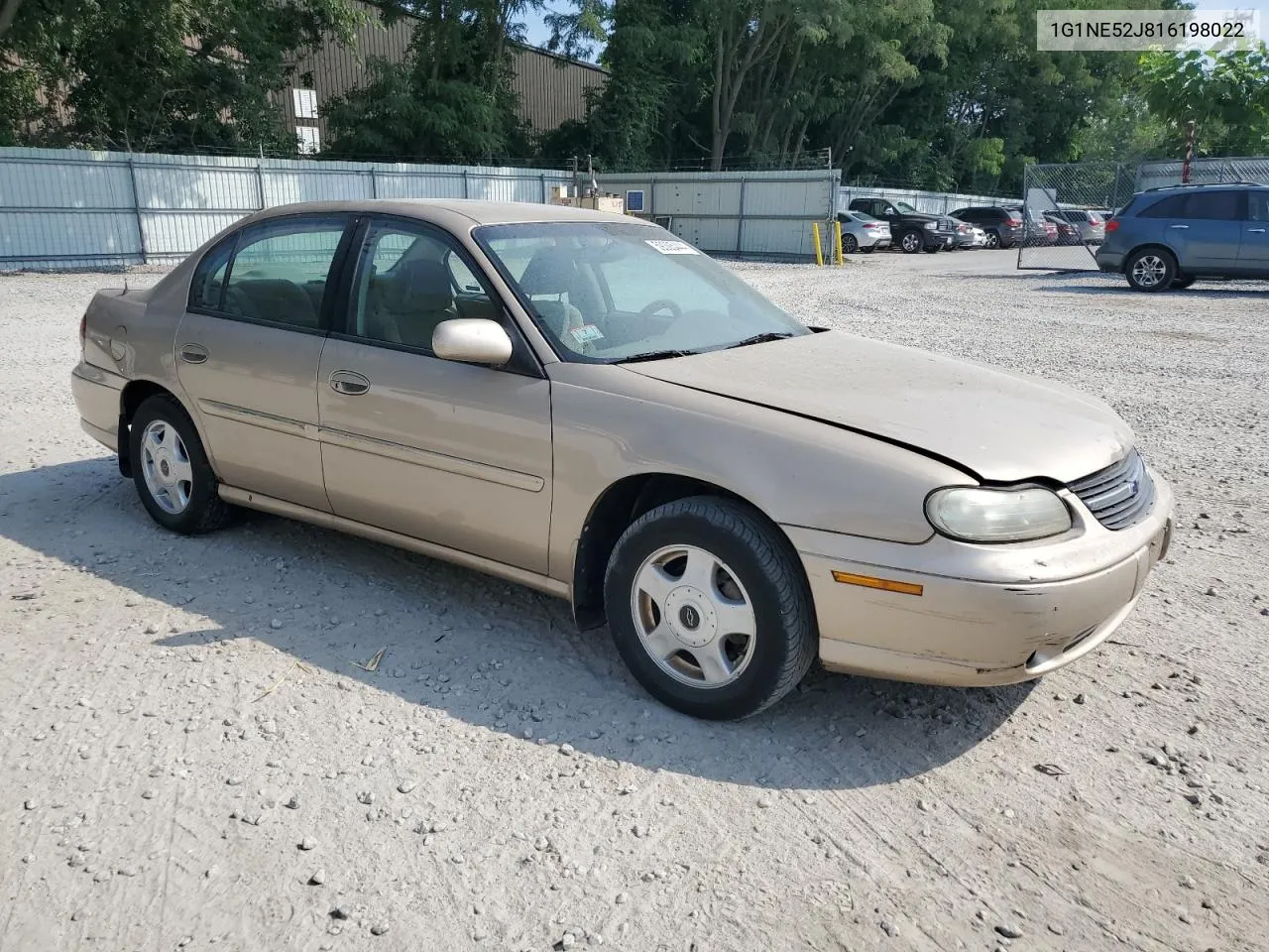 2001 Chevrolet Malibu Ls VIN: 1G1NE52J816198022 Lot: 59305444