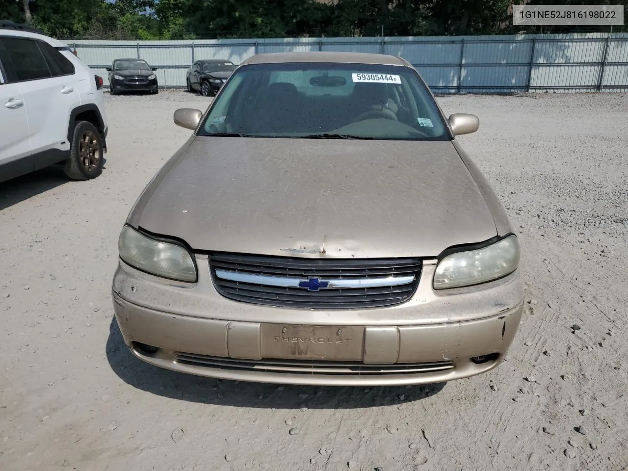 2001 Chevrolet Malibu Ls VIN: 1G1NE52J816198022 Lot: 59305444