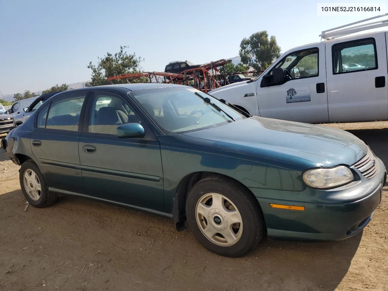 1G1NE52J216166814 2001 Chevrolet Malibu Ls