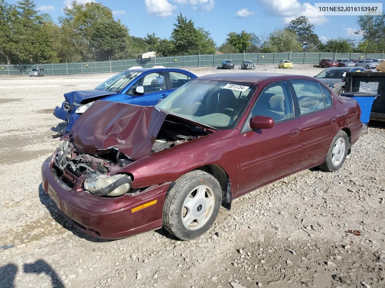 2001 Chevrolet Malibu Ls VIN: 1G1NE52J016153947 Lot: 73813784