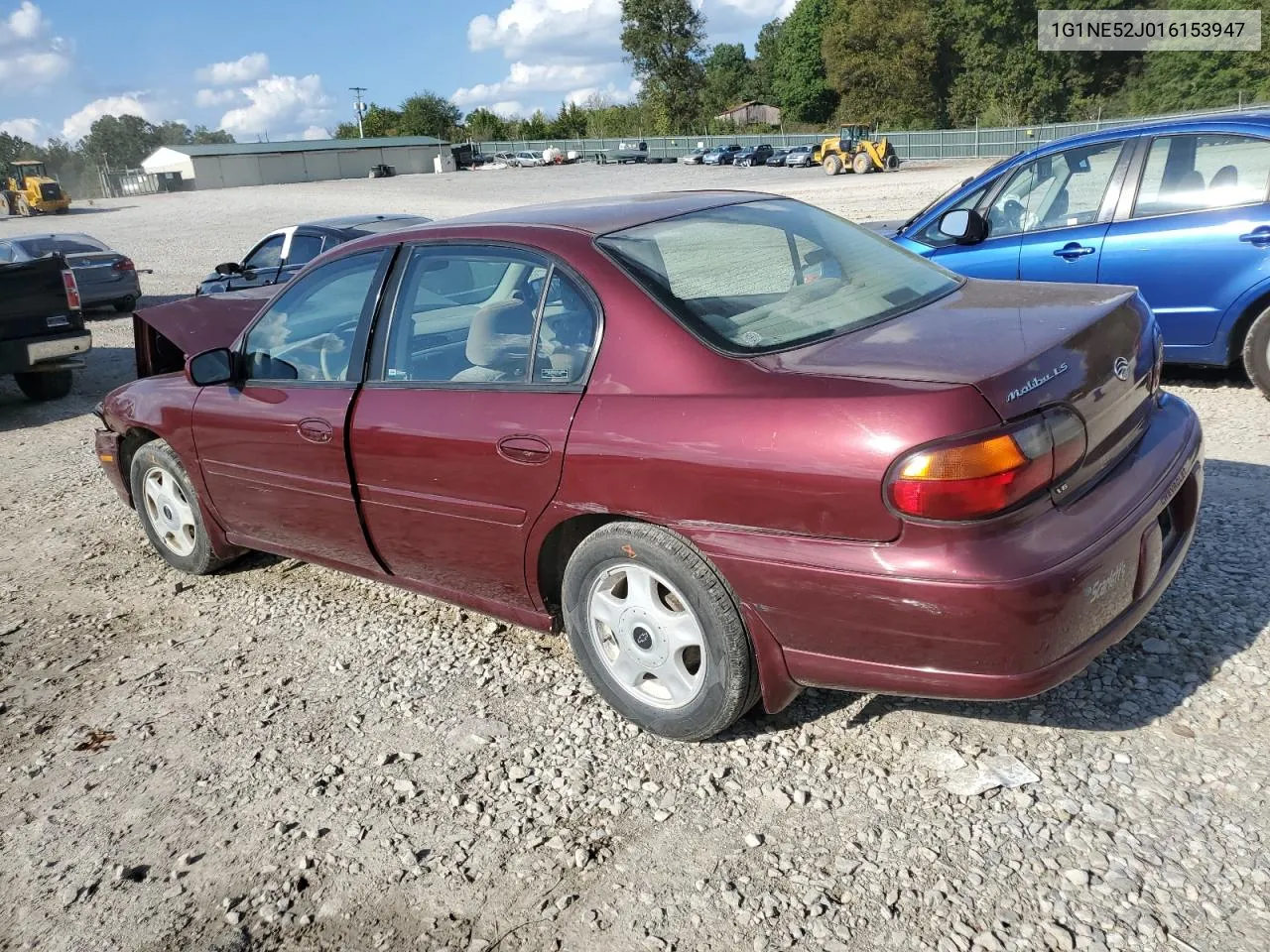 2001 Chevrolet Malibu Ls VIN: 1G1NE52J016153947 Lot: 73813784