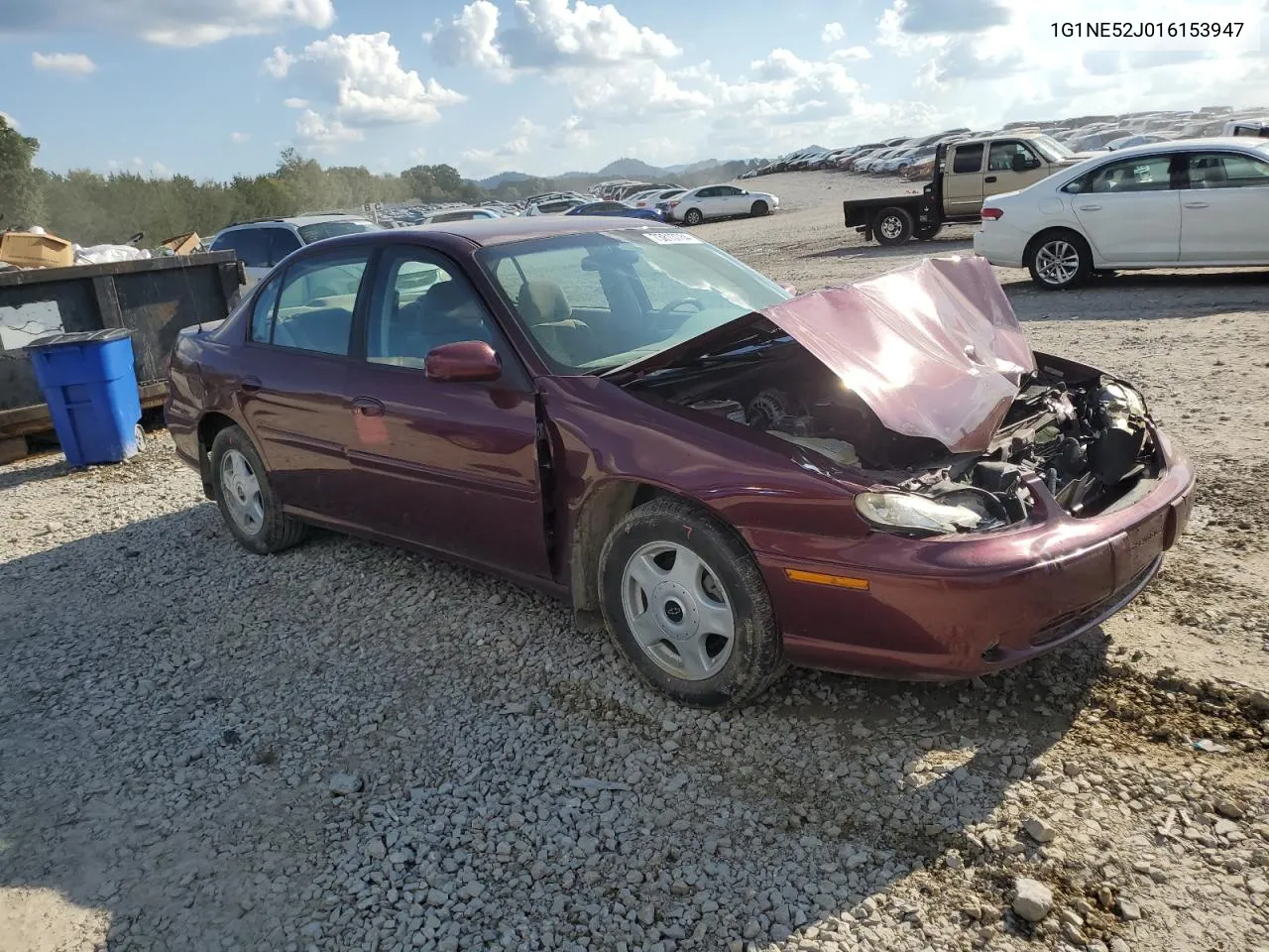 2001 Chevrolet Malibu Ls VIN: 1G1NE52J016153947 Lot: 73813784