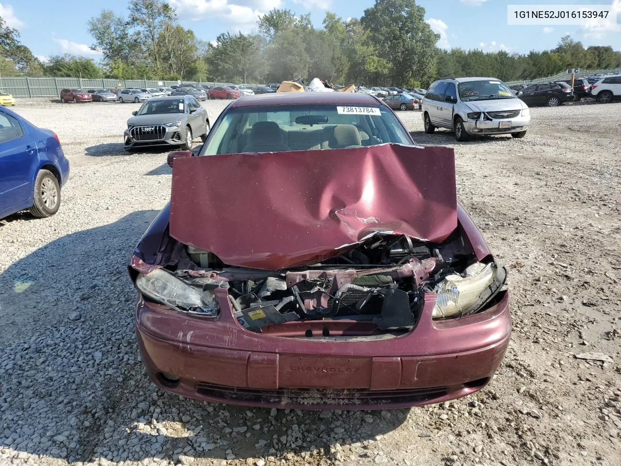 2001 Chevrolet Malibu Ls VIN: 1G1NE52J016153947 Lot: 73813784