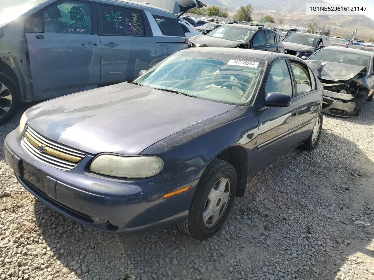 2001 Chevrolet Malibu Ls VIN: 1G1NE52J616121147 Lot: 74778684