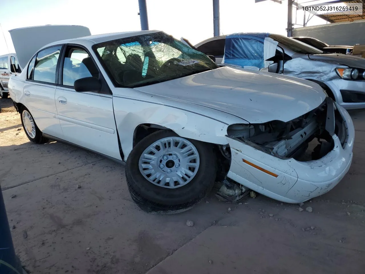 2001 Chevrolet Malibu VIN: 1G1ND52J316269419 Lot: 76554134