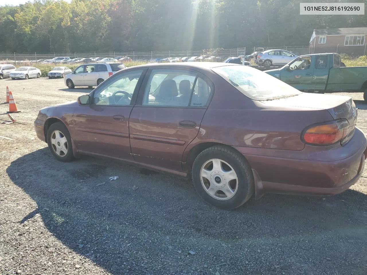 2001 Chevrolet Malibu Ls VIN: 1G1NE52J816192690 Lot: 76683134