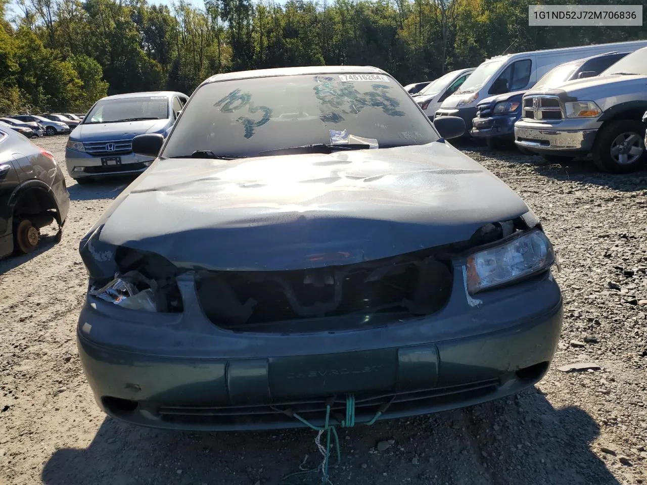 2002 Chevrolet Malibu VIN: 1G1ND52J72M706836 Lot: 74516254