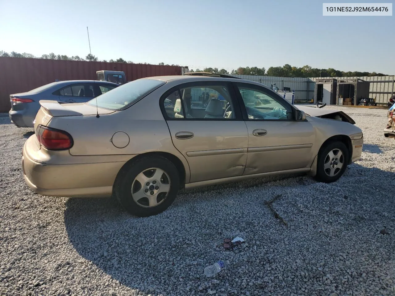 2002 Chevrolet Malibu Ls VIN: 1G1NE52J92M654476 Lot: 74610344