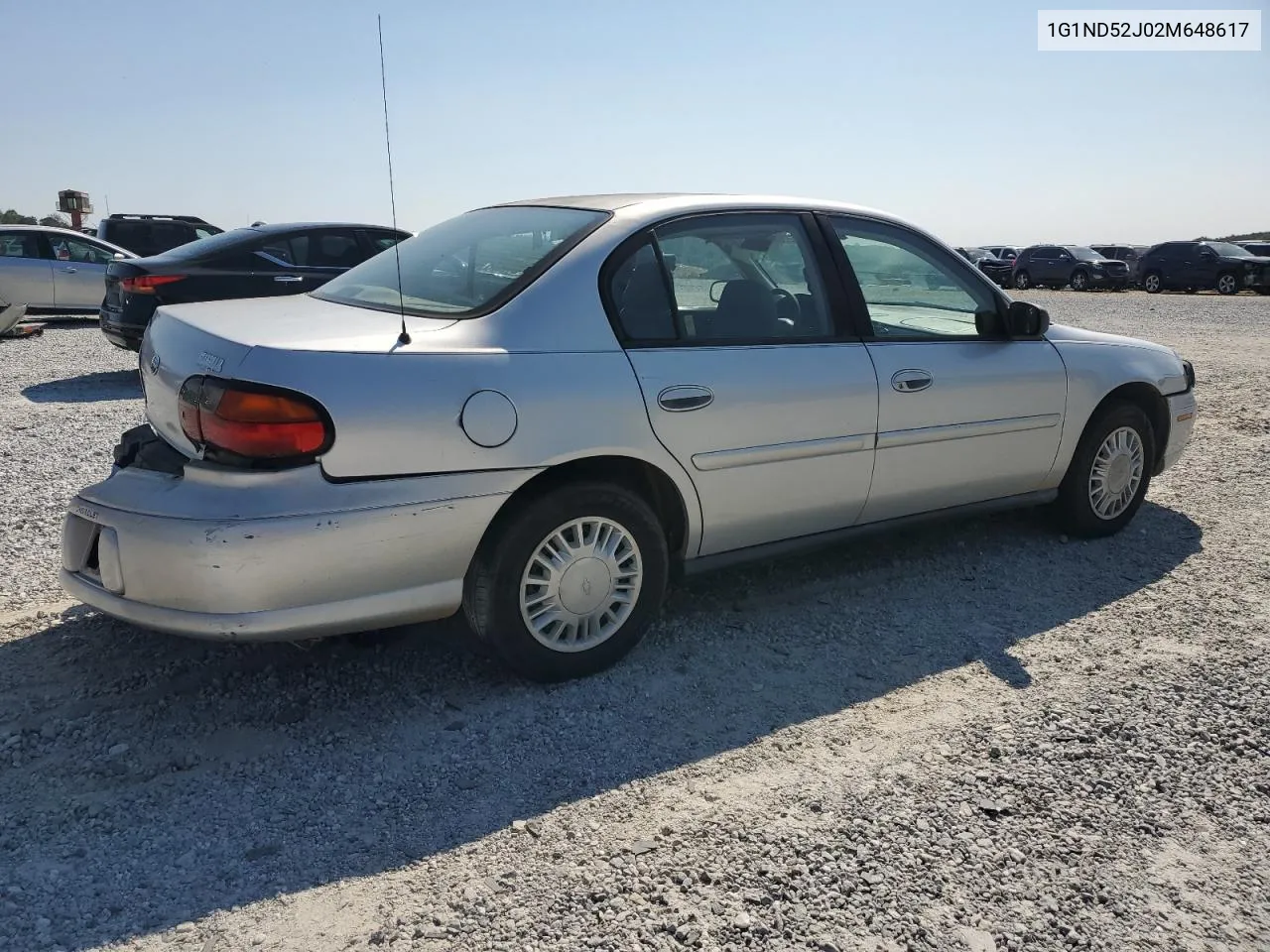 2002 Chevrolet Malibu VIN: 1G1ND52J02M648617 Lot: 75223654