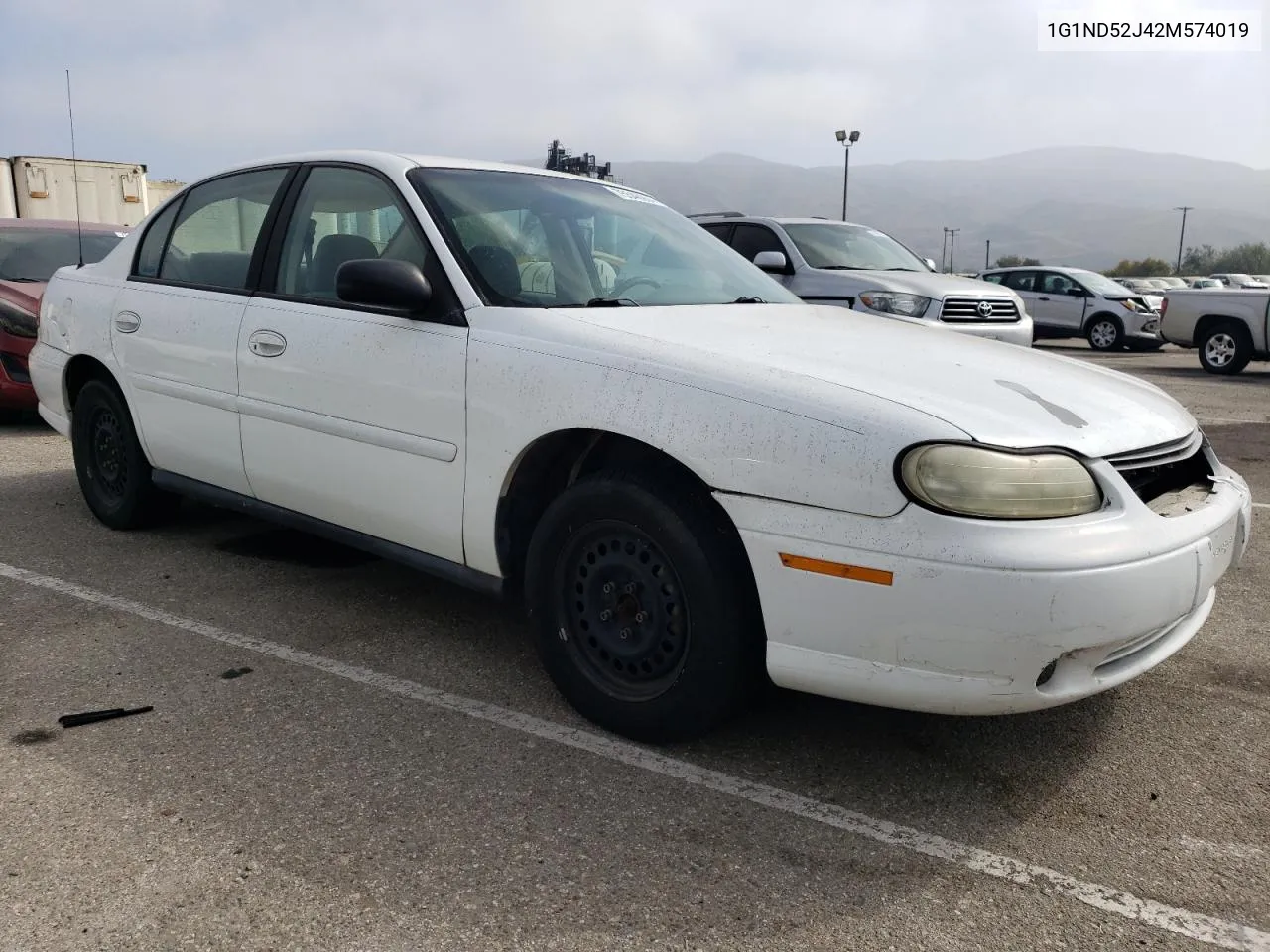 2002 Chevrolet Malibu VIN: 1G1ND52J42M574019 Lot: 75548904