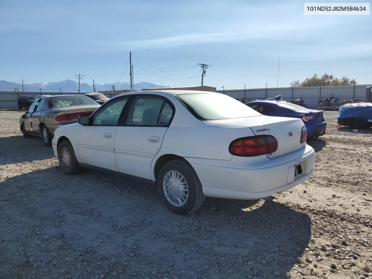 2002 Chevrolet Malibu VIN: 1G1ND52J82M584634 Lot: 80337634