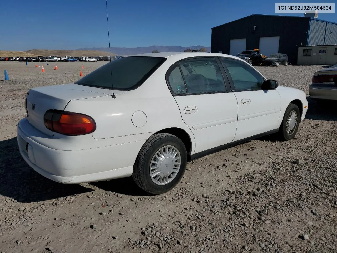 2002 Chevrolet Malibu VIN: 1G1ND52J82M584634 Lot: 80337634