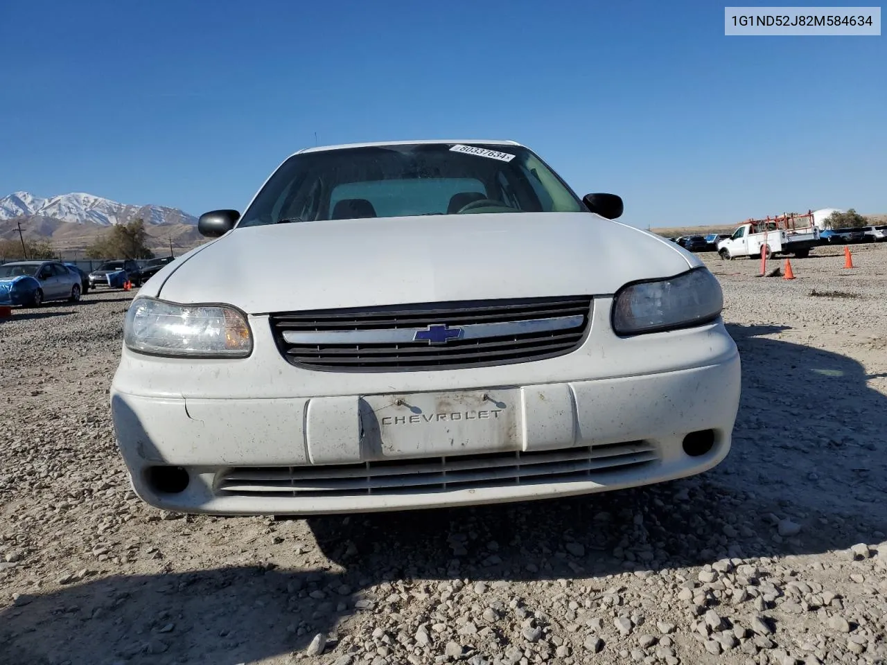 2002 Chevrolet Malibu VIN: 1G1ND52J82M584634 Lot: 80337634