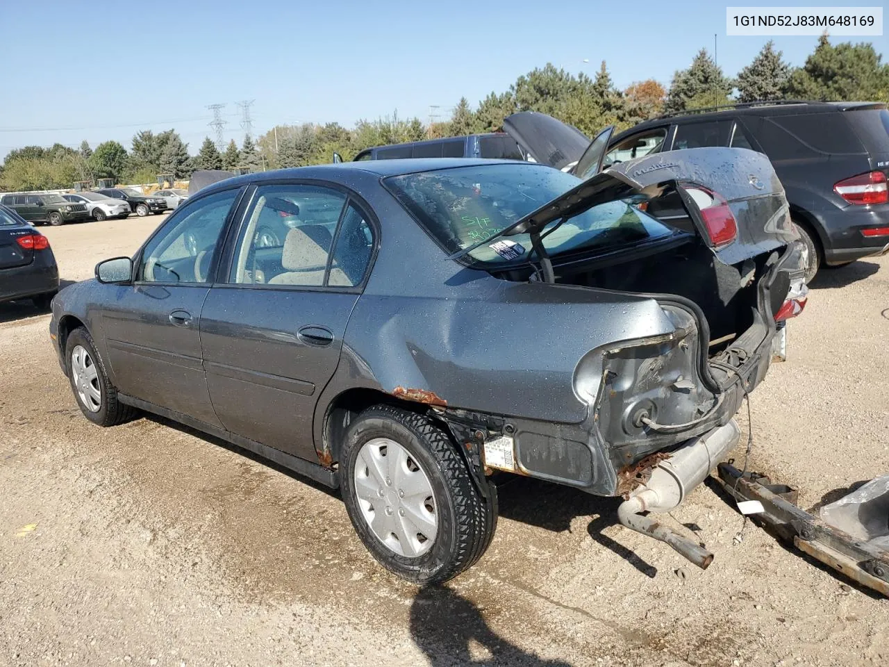 2003 Chevrolet Malibu VIN: 1G1ND52J83M648169 Lot: 74711844