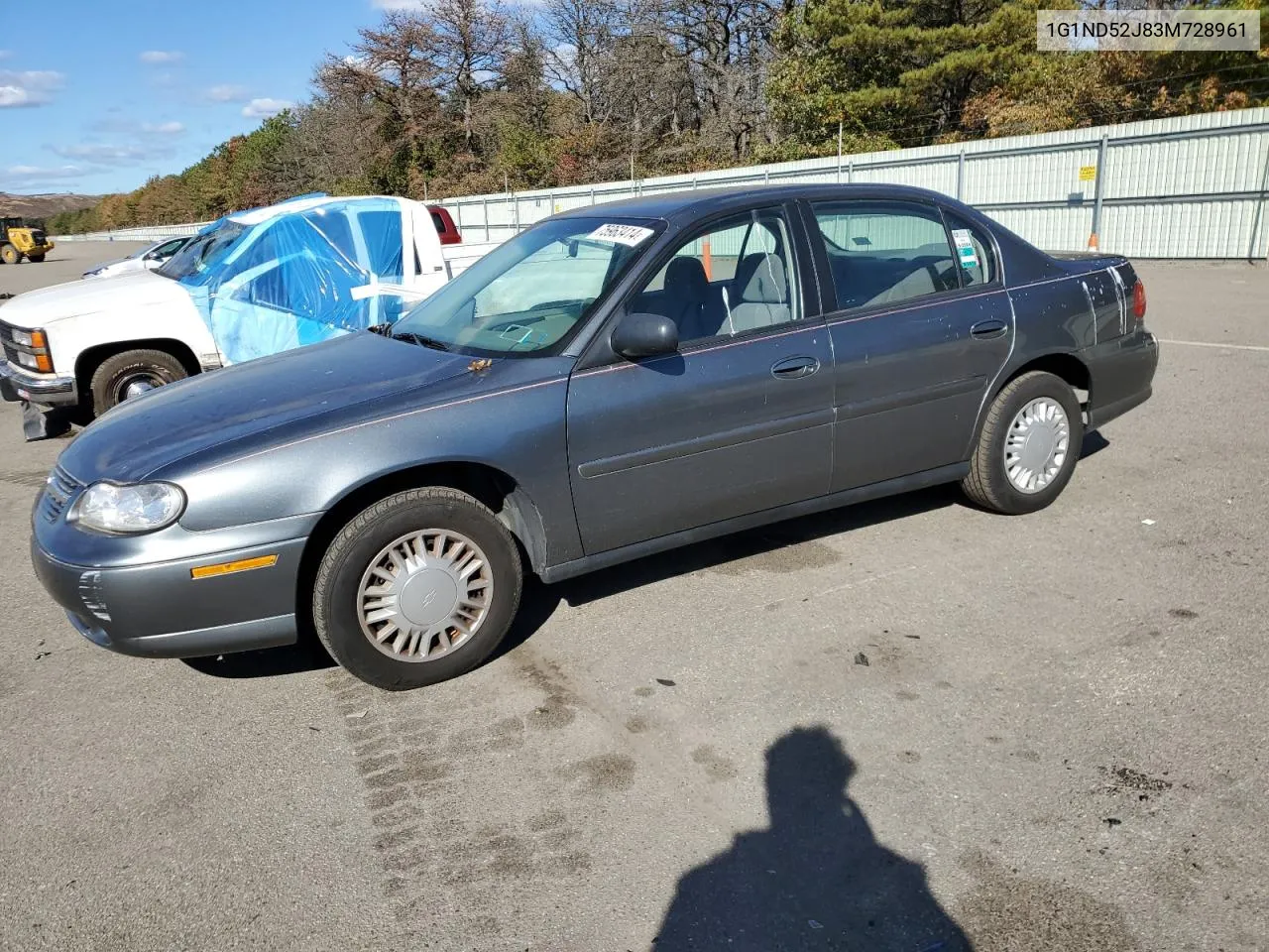 1G1ND52J83M728961 2003 Chevrolet Malibu