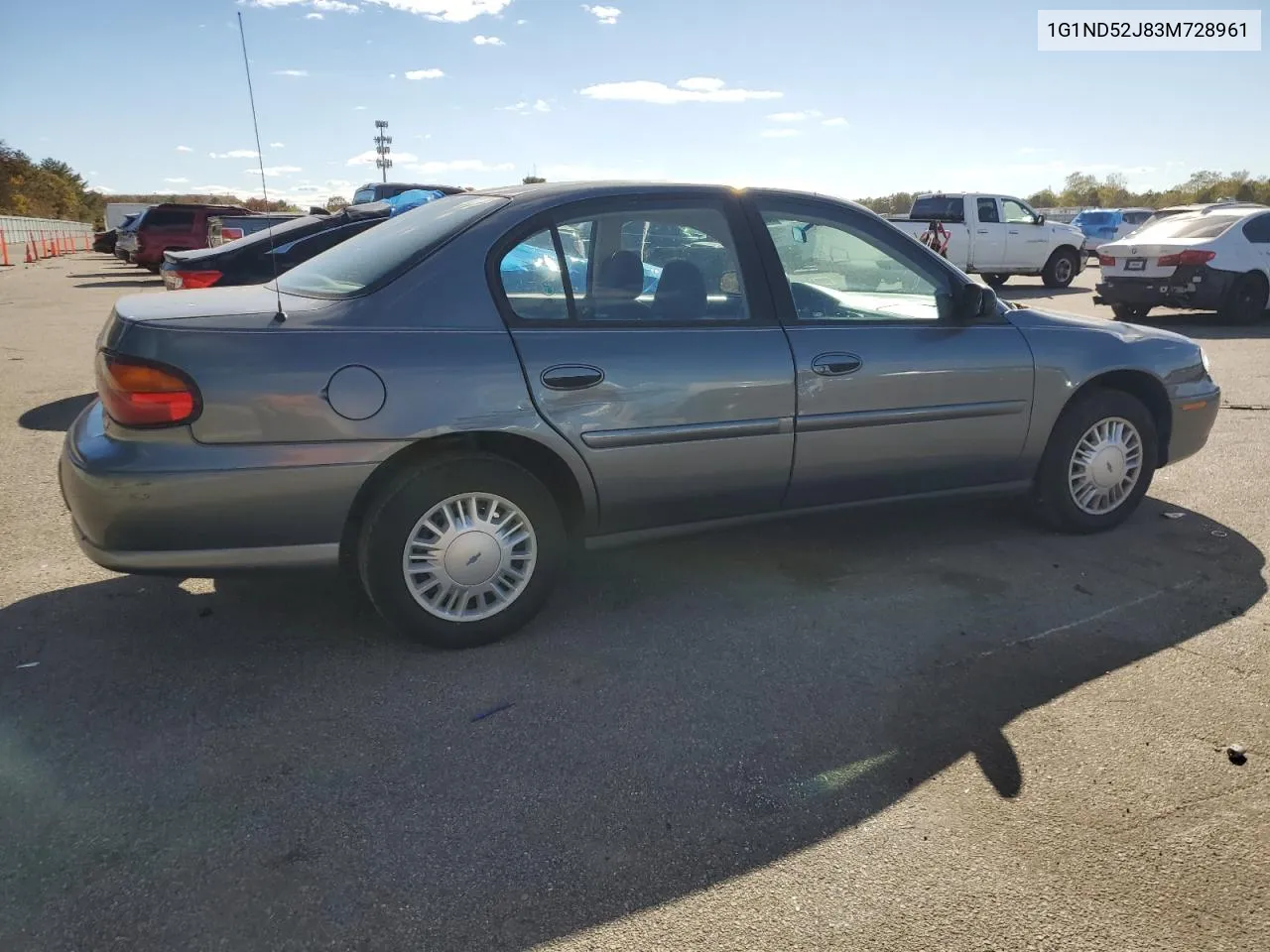 2003 Chevrolet Malibu VIN: 1G1ND52J83M728961 Lot: 75963414