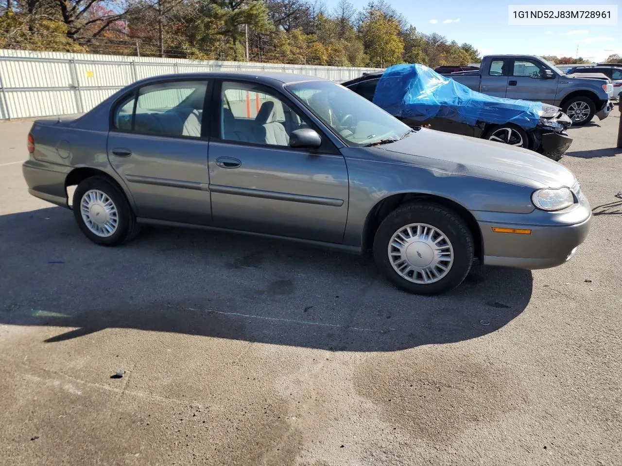 2003 Chevrolet Malibu VIN: 1G1ND52J83M728961 Lot: 75963414