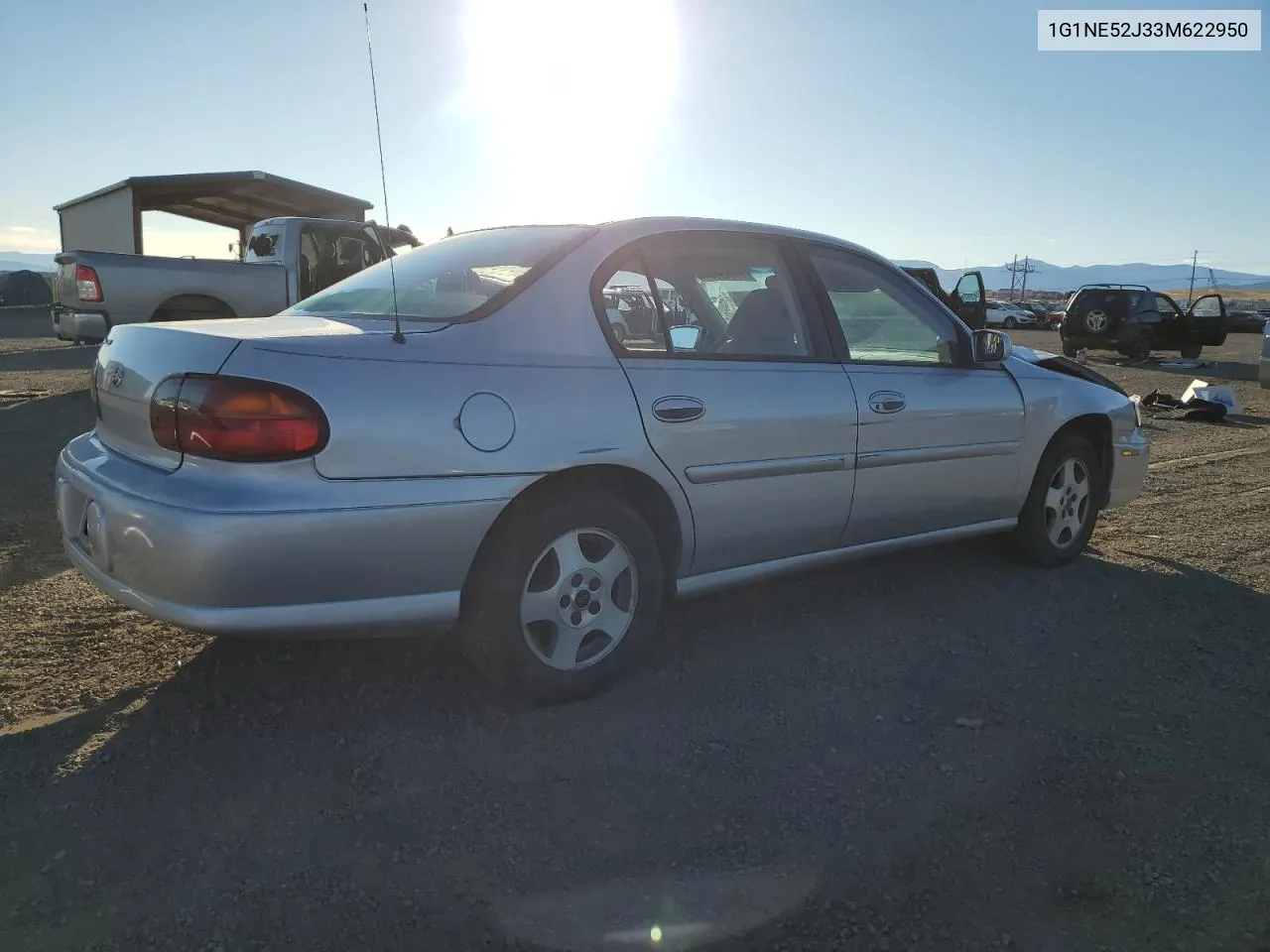 2003 Chevrolet Malibu Ls VIN: 1G1NE52J33M622950 Lot: 76049934