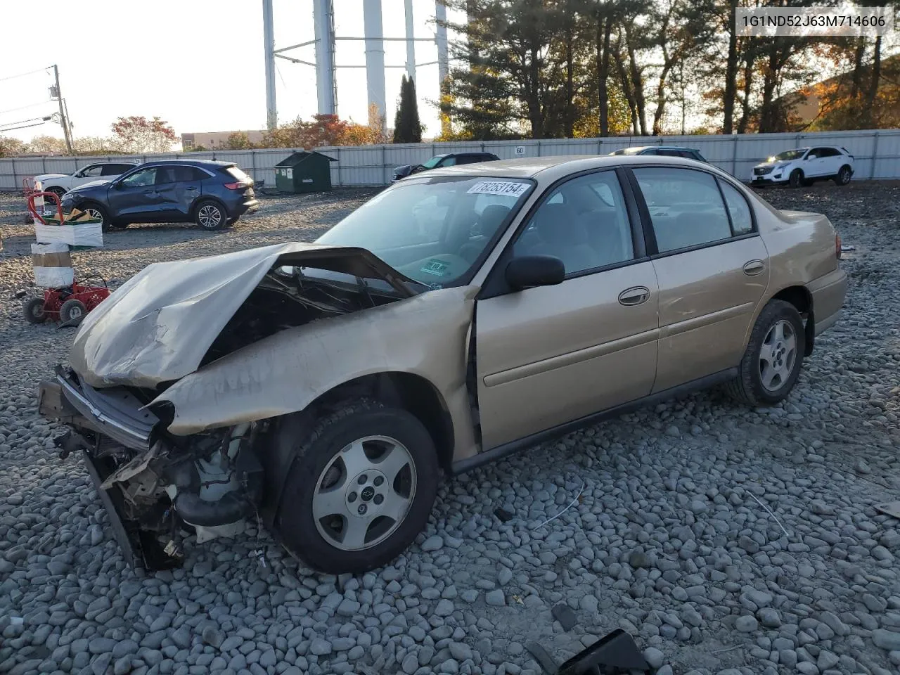 2003 Chevrolet Malibu VIN: 1G1ND52J63M714606 Lot: 78253154