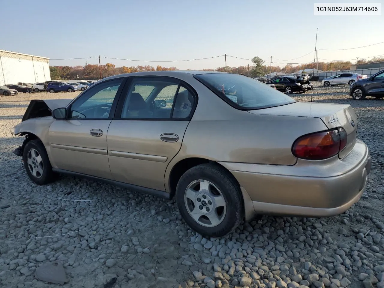 2003 Chevrolet Malibu VIN: 1G1ND52J63M714606 Lot: 78253154