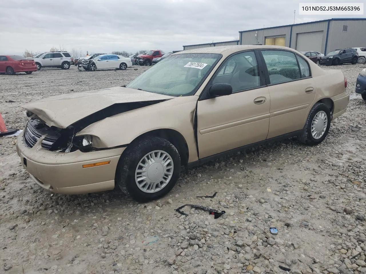 2003 Chevrolet Malibu VIN: 1G1ND52J53M665396 Lot: 78917504