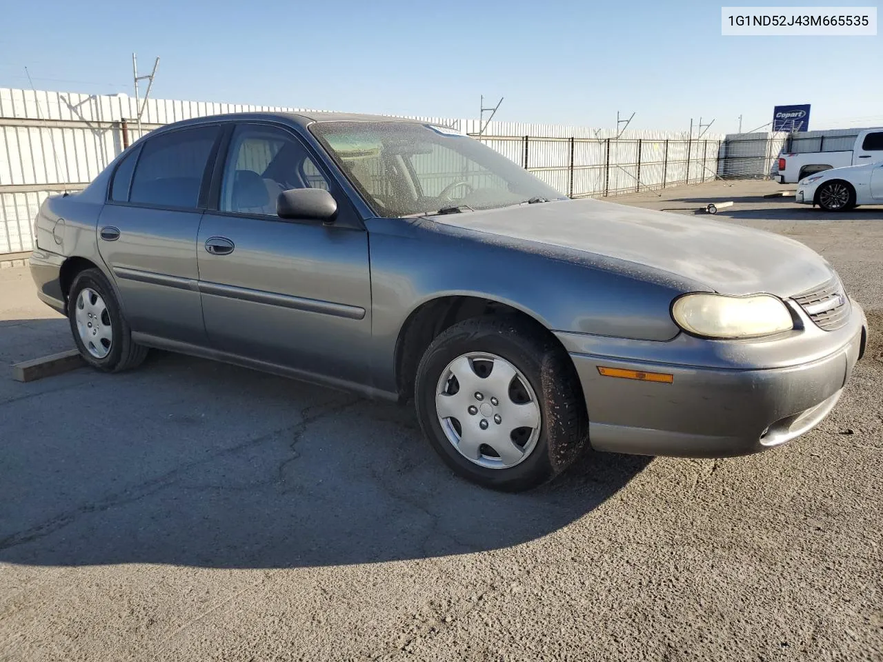 2003 Chevrolet Malibu VIN: 1G1ND52J43M665535 Lot: 80223584