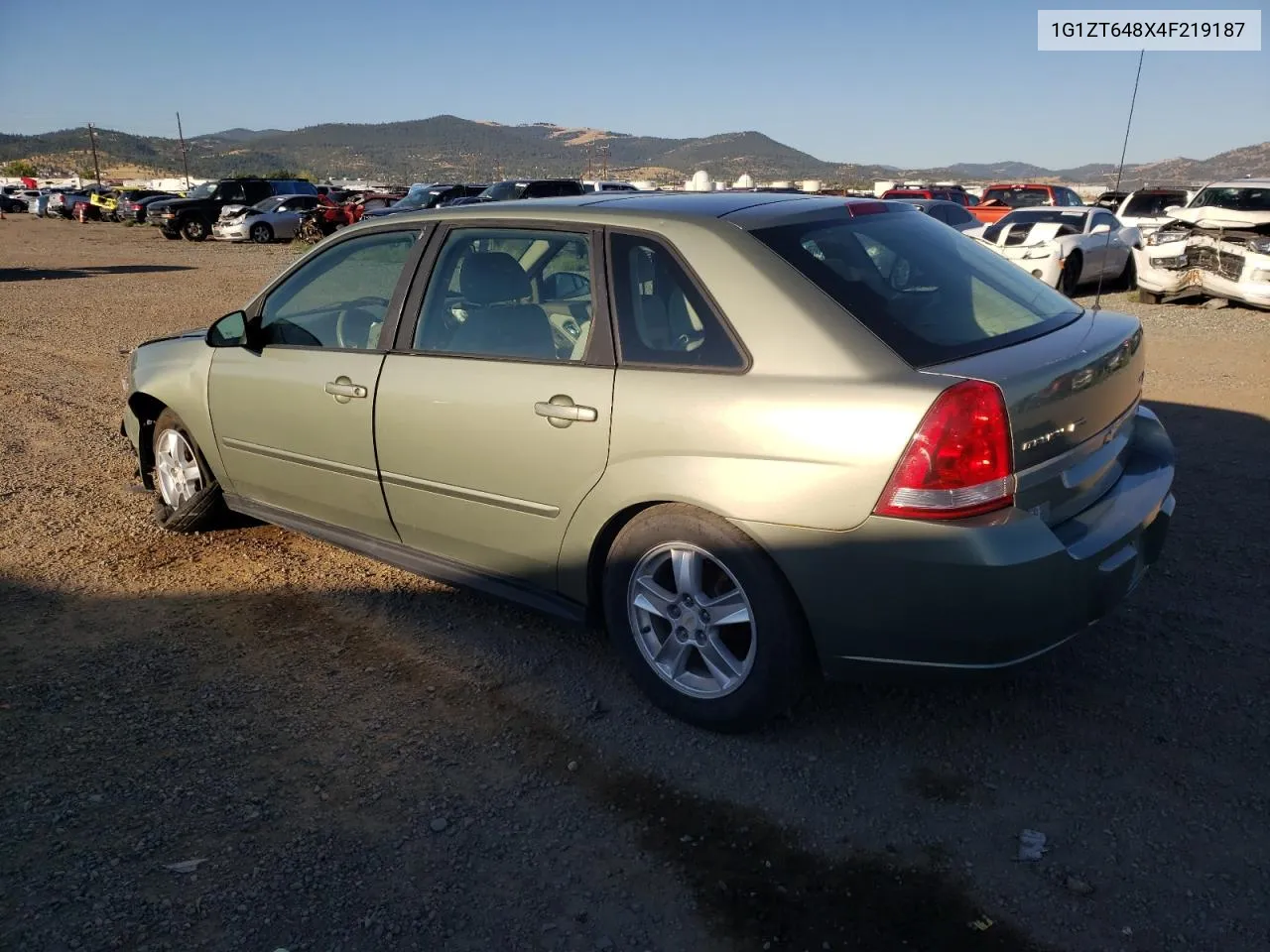 2004 Chevrolet Malibu Maxx Ls VIN: 1G1ZT648X4F219187 Lot: 43373744