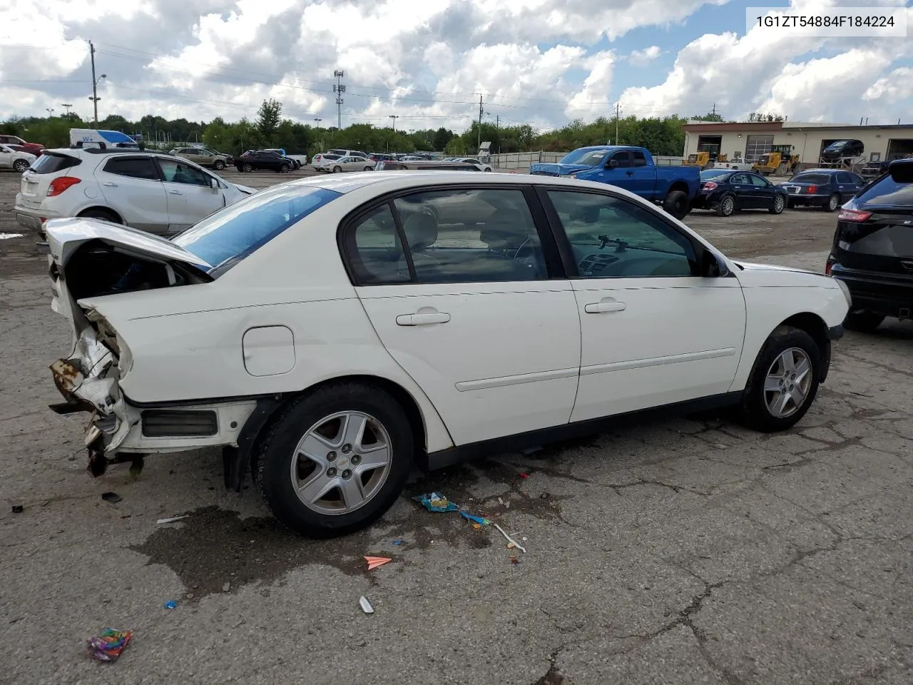 2004 Chevrolet Malibu Ls VIN: 1G1ZT54884F184224 Lot: 62098144