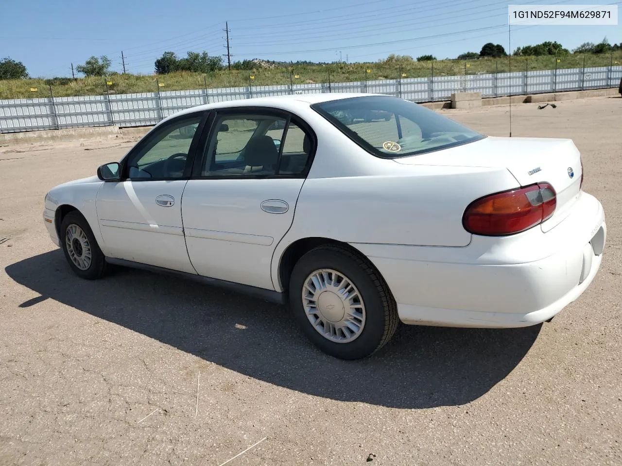 2004 Chevrolet Classic VIN: 1G1ND52F94M629871 Lot: 70878484