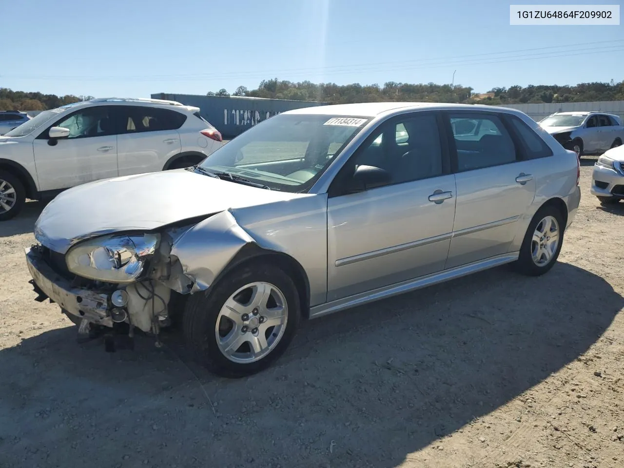 2004 Chevrolet Malibu Maxx Lt VIN: 1G1ZU64864F209902 Lot: 71134314