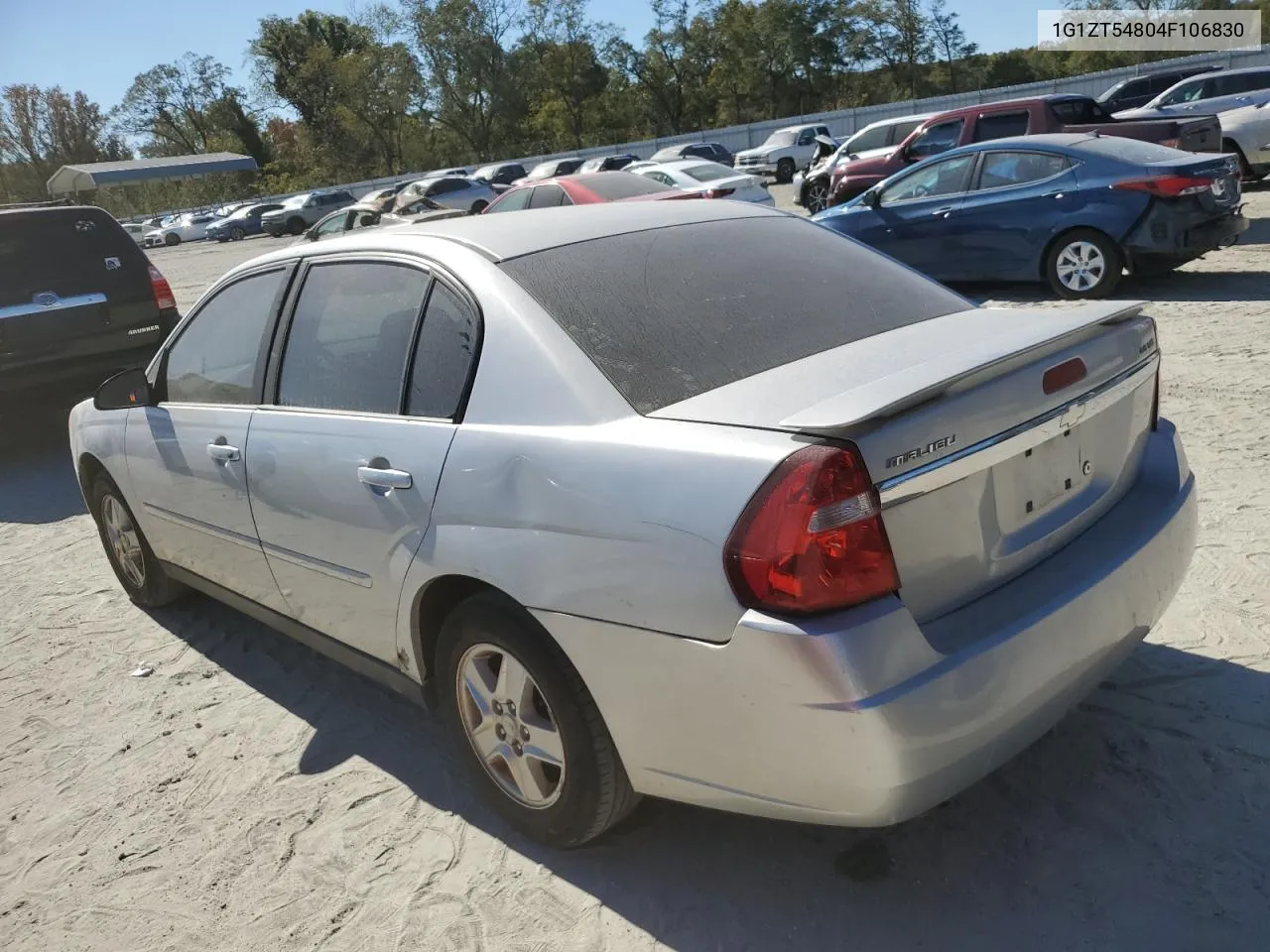 2004 Chevrolet Malibu Ls VIN: 1G1ZT54804F106830 Lot: 75715984