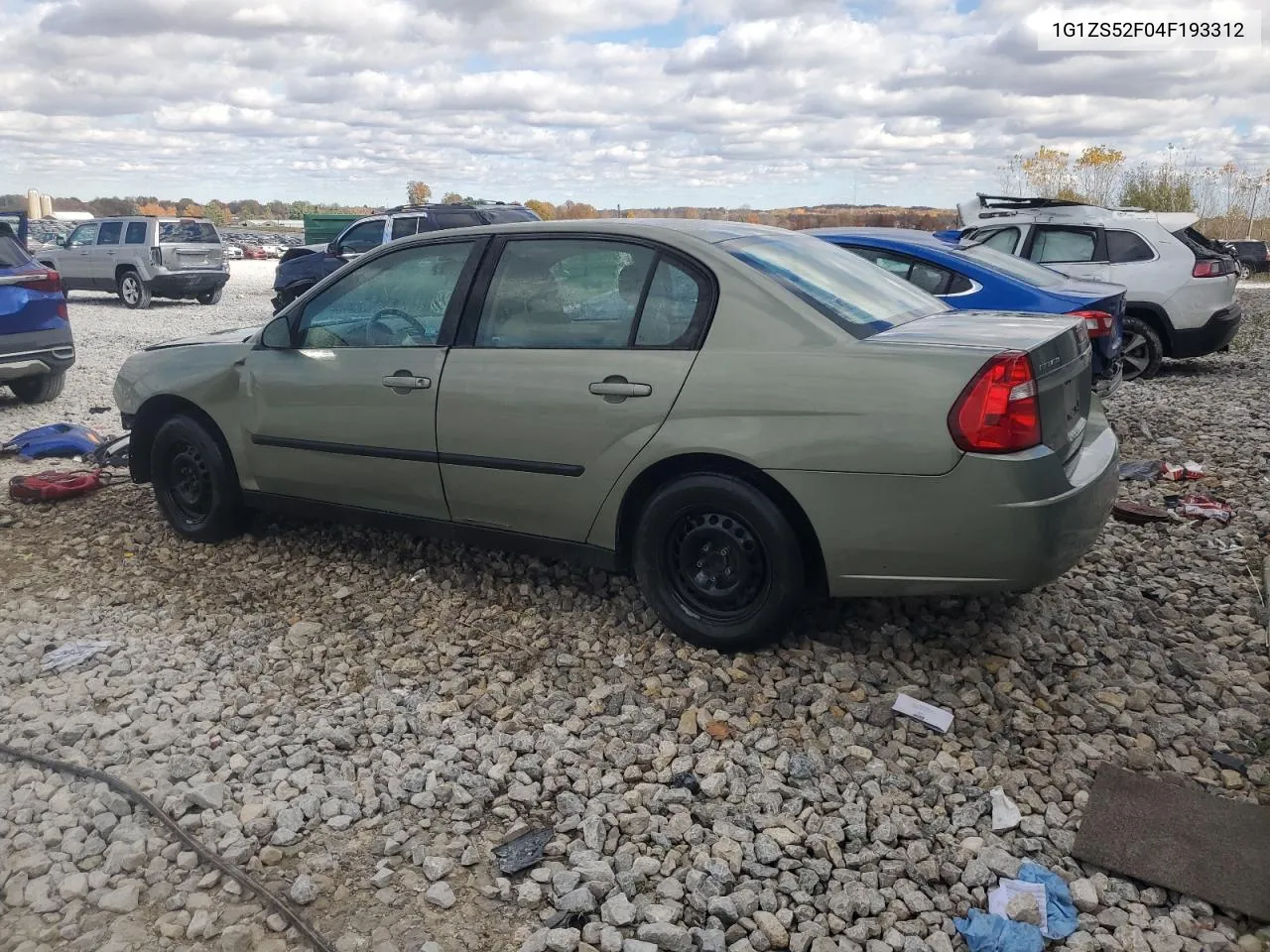 2004 Chevrolet Malibu VIN: 1G1ZS52F04F193312 Lot: 76505104