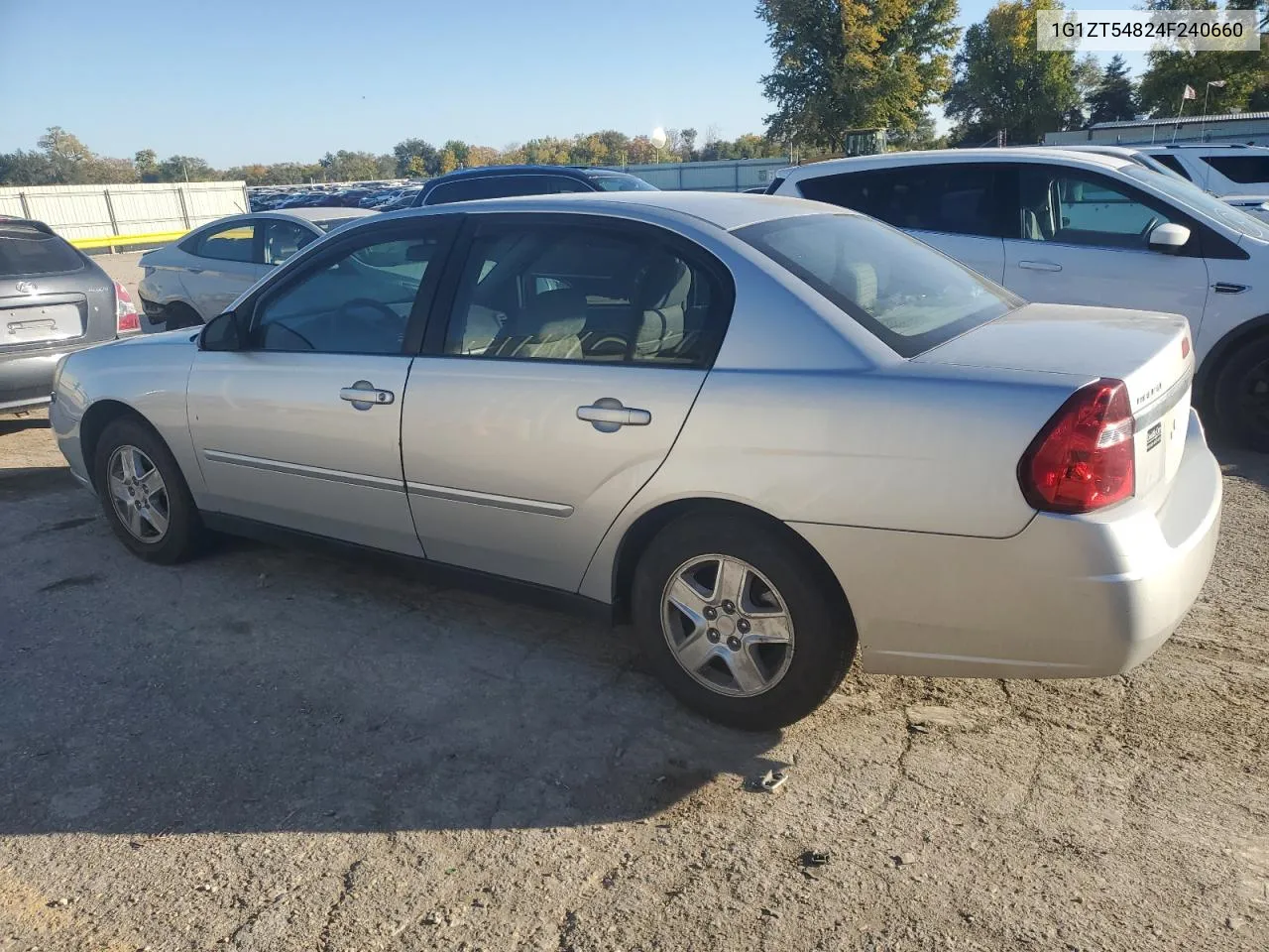 2004 Chevrolet Malibu Ls VIN: 1G1ZT54824F240660 Lot: 77436794