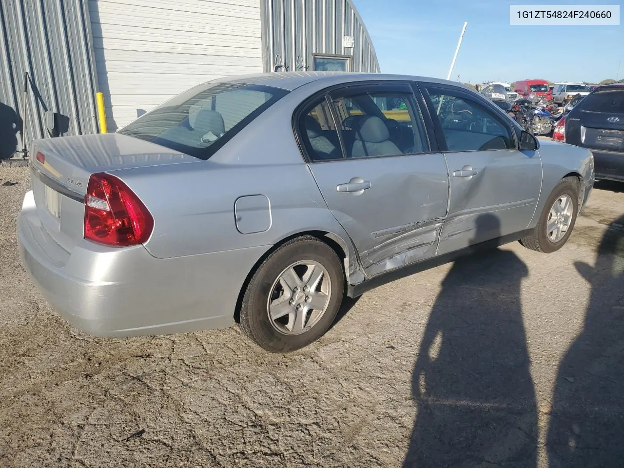 2004 Chevrolet Malibu Ls VIN: 1G1ZT54824F240660 Lot: 77436794