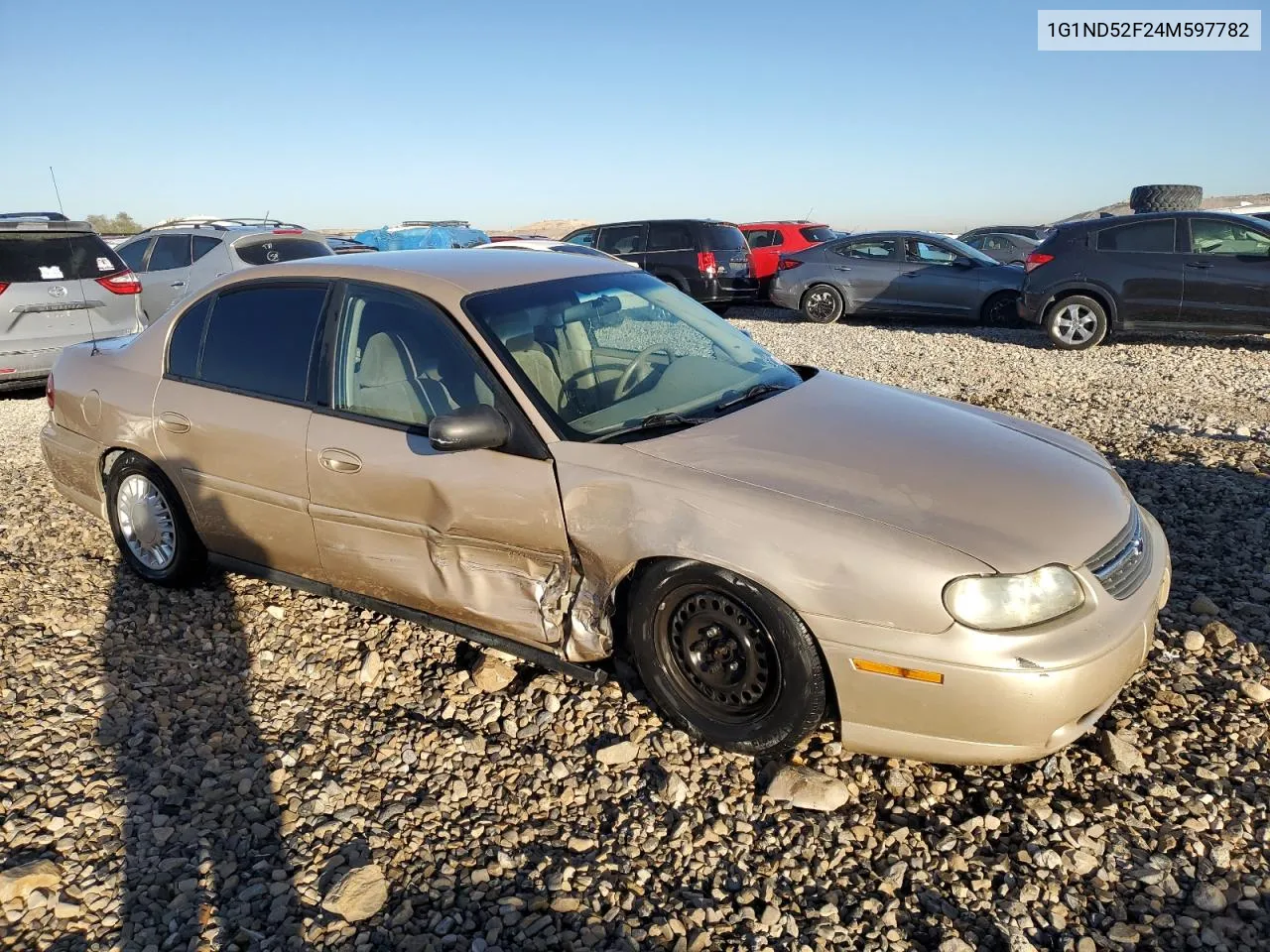 2004 Chevrolet Classic VIN: 1G1ND52F24M597782 Lot: 77487764